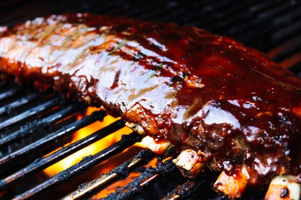 BBQ Pork Ribs with TexaCali Sauce
