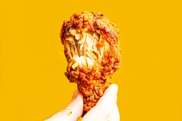 Tasty Japanese golden-fried chicken