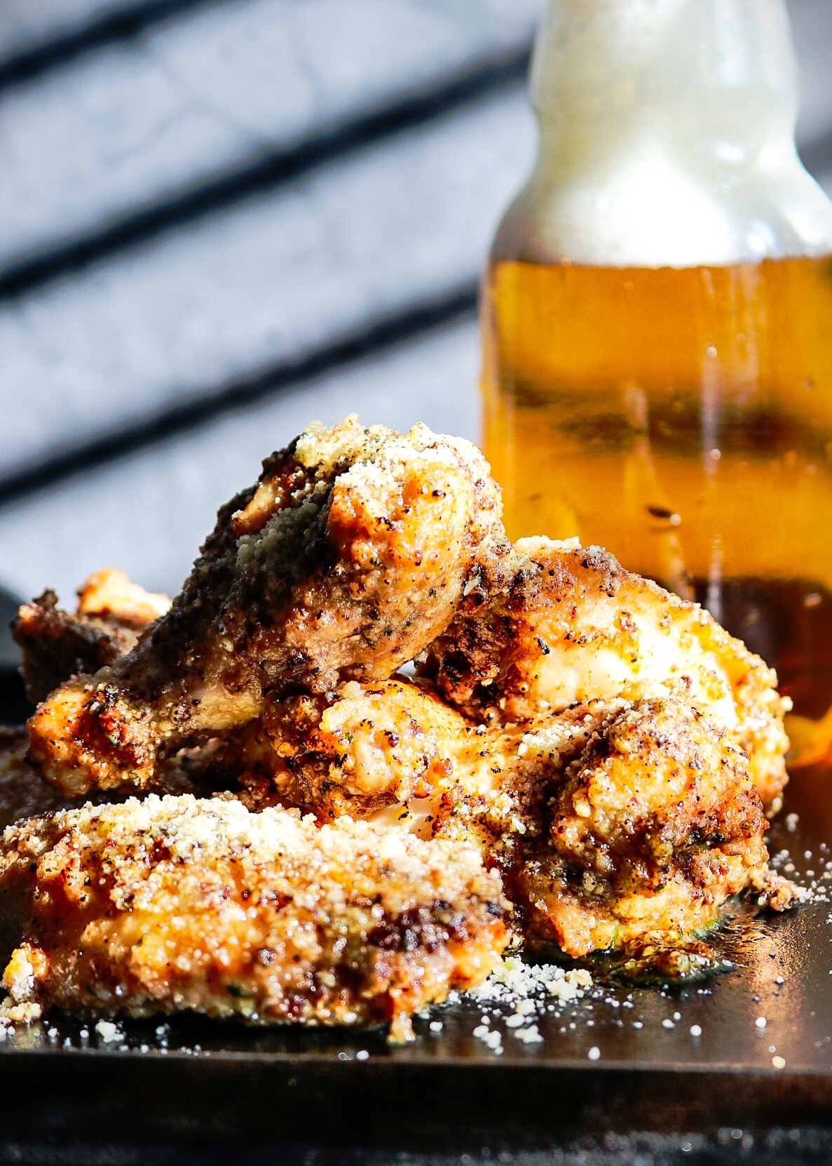 GARLIC PARMESAN WINGS THAT'LL PUT B-DUBS TO SHAME - AND THEY CAME OUT OF MY AIR FRYER - LIVING2COOK